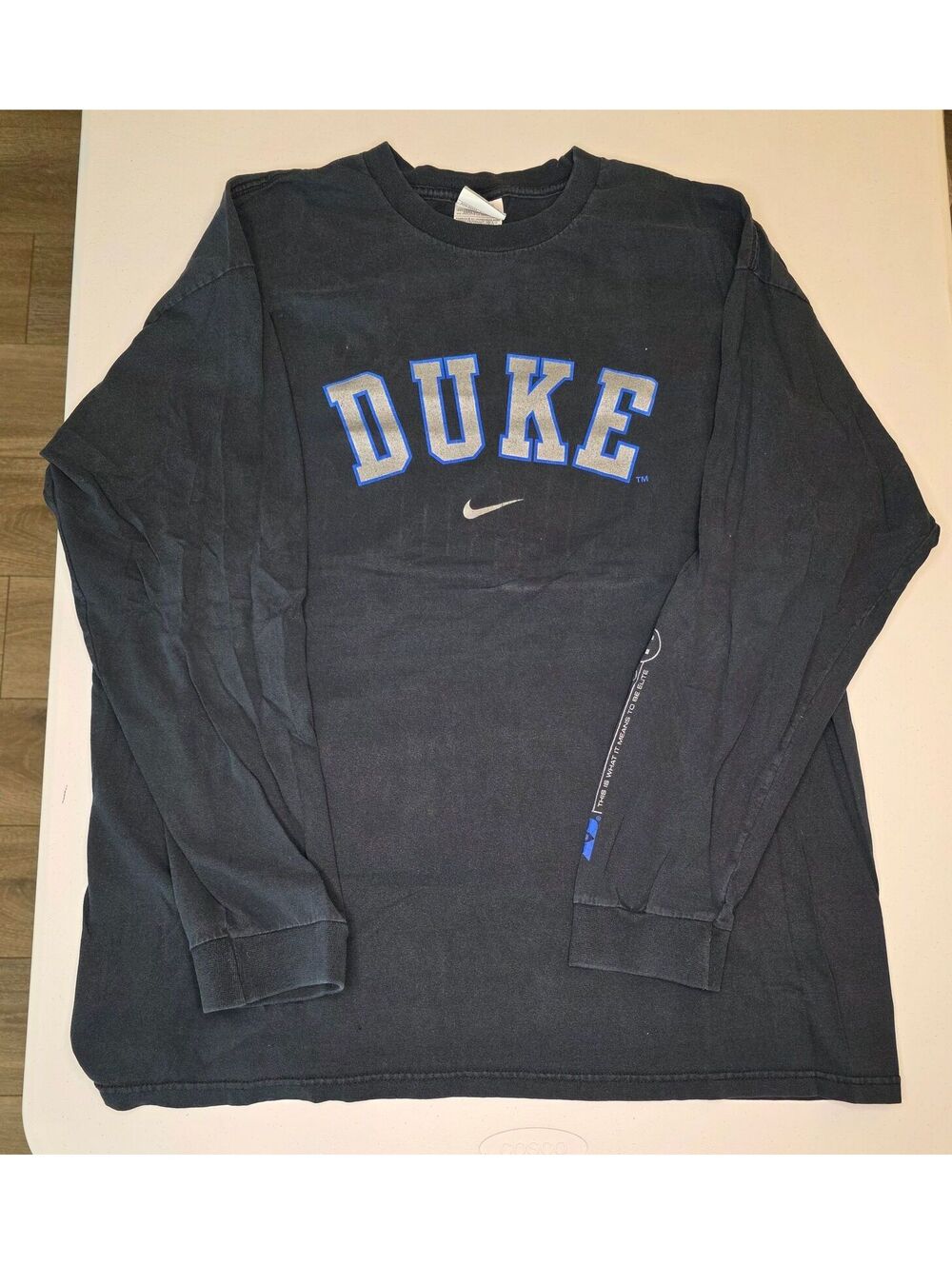 Vintage Nike Duke Center Swoosh Long Sleeve